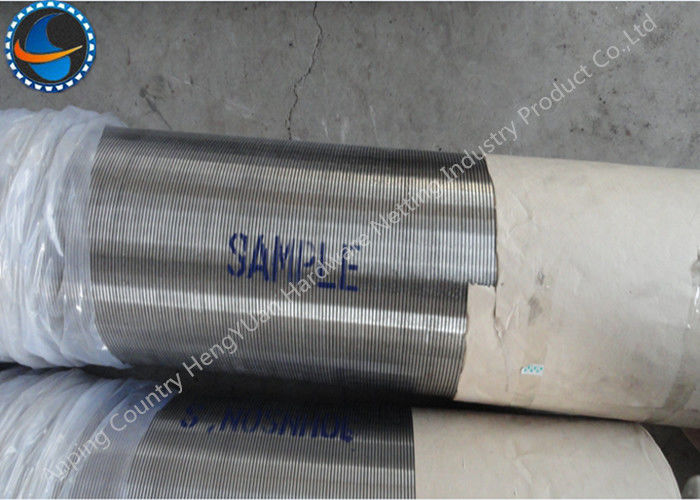 Johnson Screens Stainless Steel Wedge Wire Screen Anti Corrosive