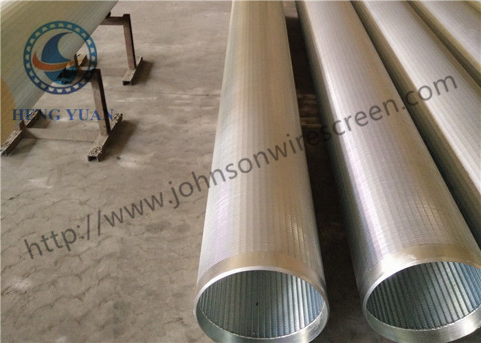 Low Carbon Steel Galvanized Wire Wrapped Screen Wedge Wire Screen 10 