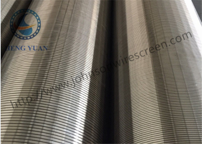 Stainless Steel 321 Water Well Screen Pipe Corrosion Resistant For Aquaculture