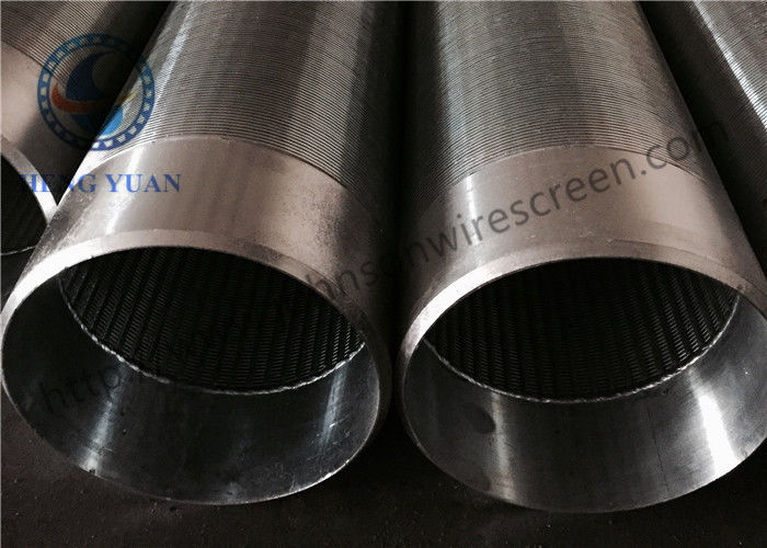 SS304 Slot 40 Johnson Profile Wire Water Well Screens For 400m Depth Wells