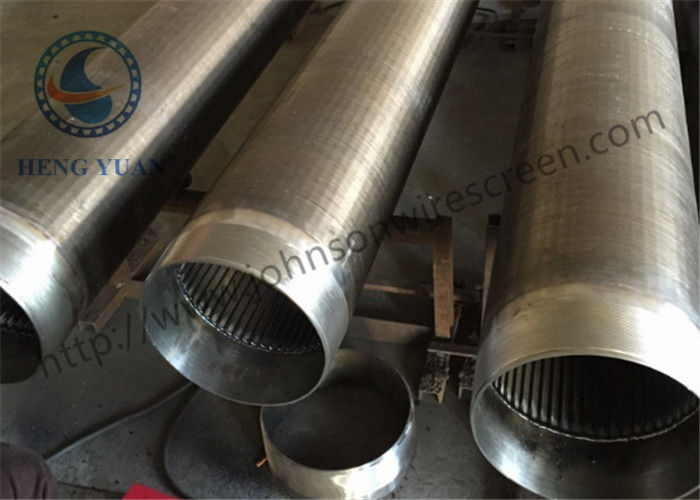 Strong Corrosion Resistance Water Well Screen , Well Casing Pipe 5800mm Length