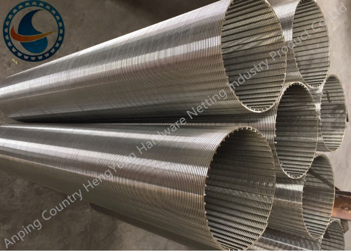 Stainless Steel Wedge Wire Mesh High Capacity Filter Surface Easy Maintain