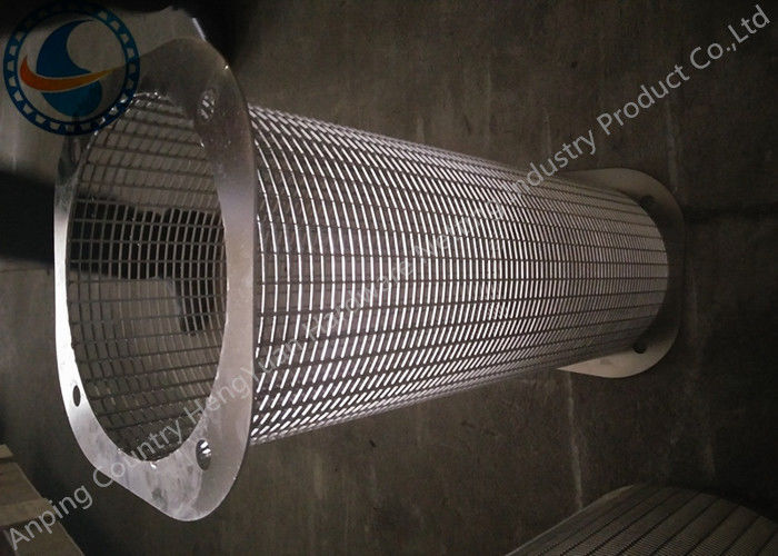 Professional 3mm Slotted Wedge Wire Mesh Large Open Area Corrosion Resistance