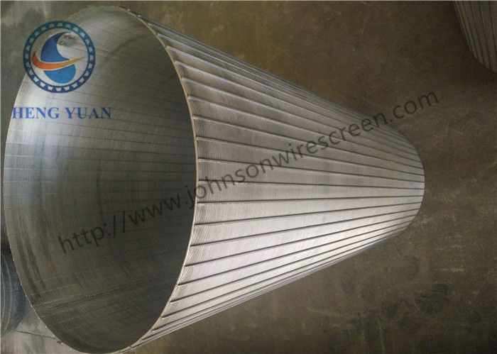 Stainless Steel Reverse Rotary Screen Drum High Corrosion Resistance