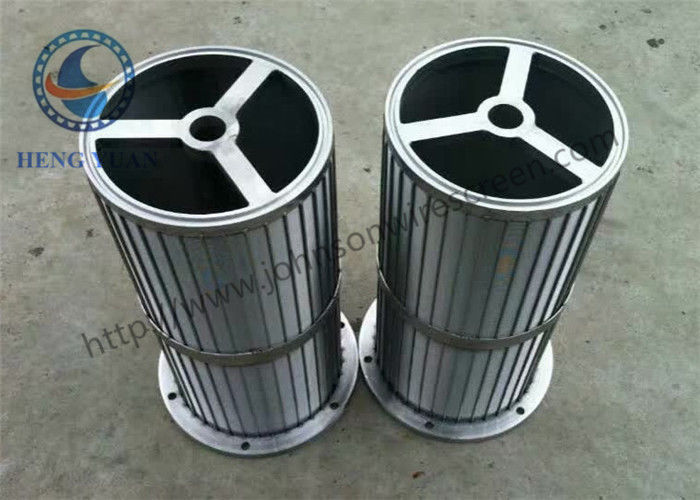 Heavy Duty Centrifuge Drum Screen Filter For Solid Liquid Separation
