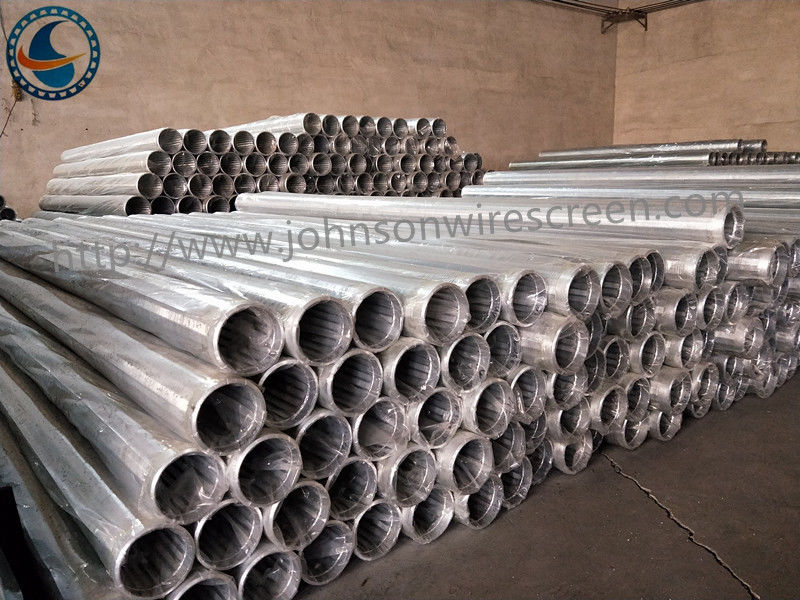 Stainless Steel 304 Slotted Screen Pipe For Agricultural Systems Non Clogging