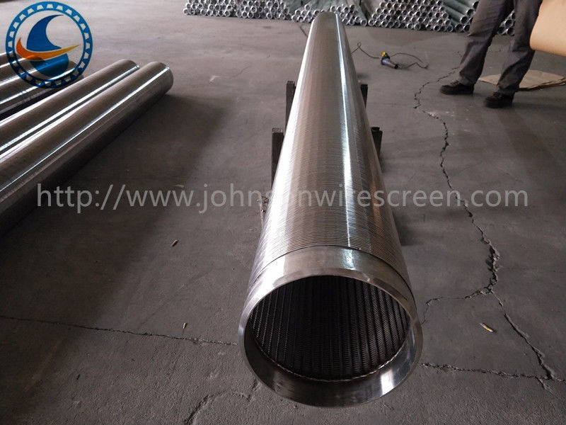 Corrosion Resistance Johnson Stainless Steel Well Screens For Coal / Mine