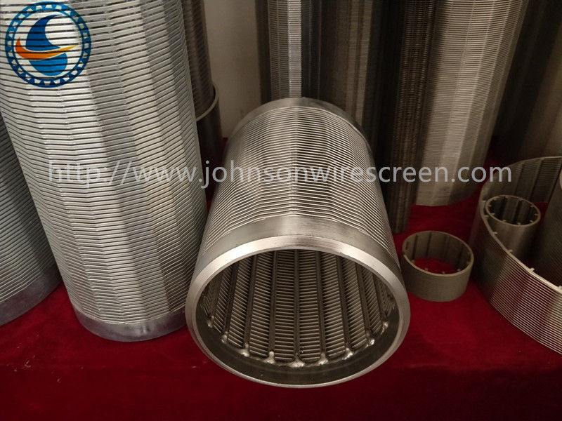 Vee Shape Johnson Stainless Steel Well Screens Various Construction Types