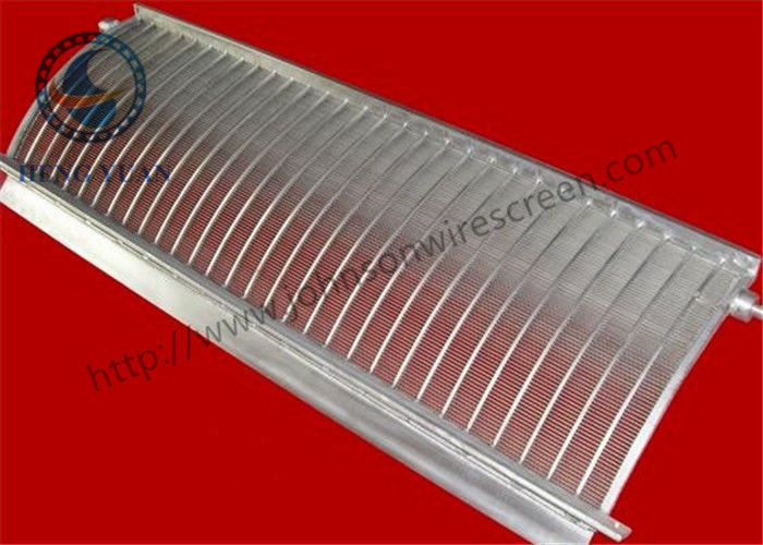 30 Slot Parabolic Screen Filter For Filtration Industry Long Service Life