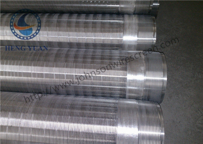 High Precision Wedge Wire Sieve Filters , Wedge Wire Mesh For Coal / Mine