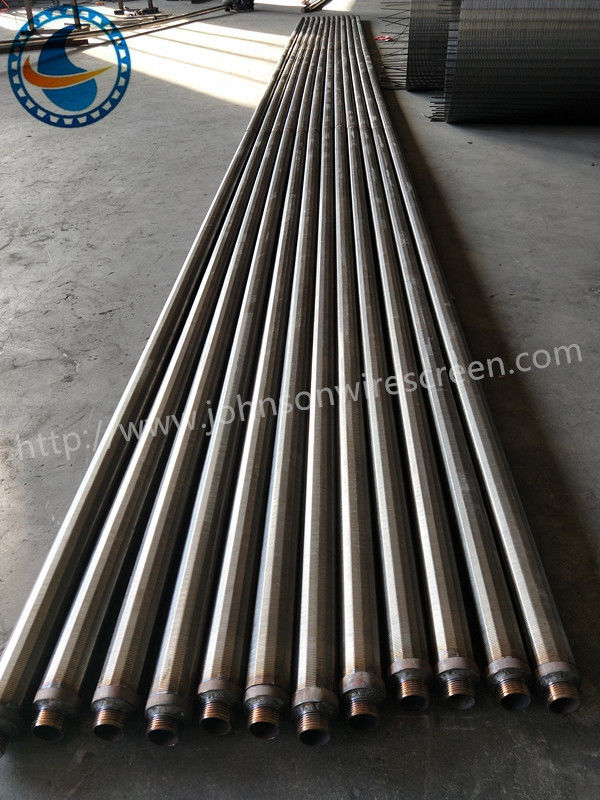 Hydraulic Efficiency Stainless Steel Well Pipe Tube Abrasion Resistant