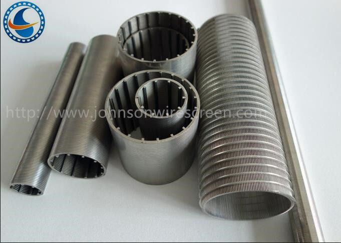 Stainless Steel 304 Wire Wrapped Screen V Shape High Abreaction Resistance
