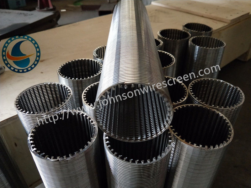 Stainless Steel 304 Wire Wrapped Screen V Shape High Abreaction Resistance