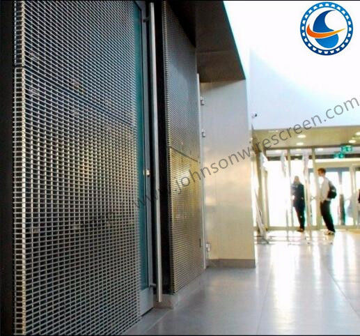 Building Johnson Screen Mesh / Wedge Wire Panels Corrosion Resistance 3000*3000mm