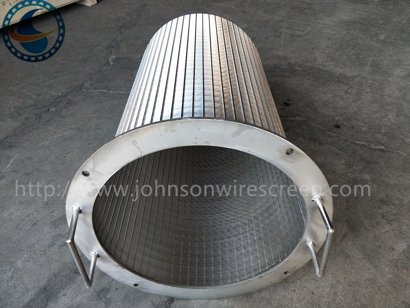 Multi Function Rotary Screen Drum Strong Corrosion Resistance 3000mm Length