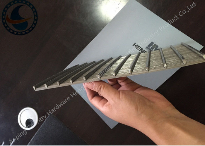 Automatic Bar Stainless Steel Wedge Wire Screen Panels With Strong Body