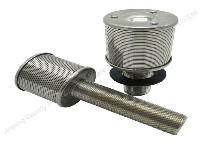 Wedge Wire Screen Liquid Water Filter Nozzle Stainless Steel Normal Size Tank Use