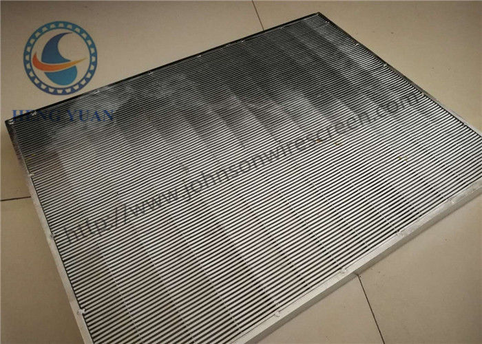 Professional Wedge Wire Screen Panels V Shape For Sieving Industry