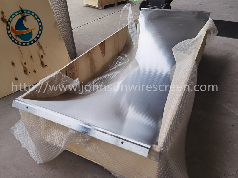 SS316L Wedge Wire Arc Screen Filter for Waste Water Treatment