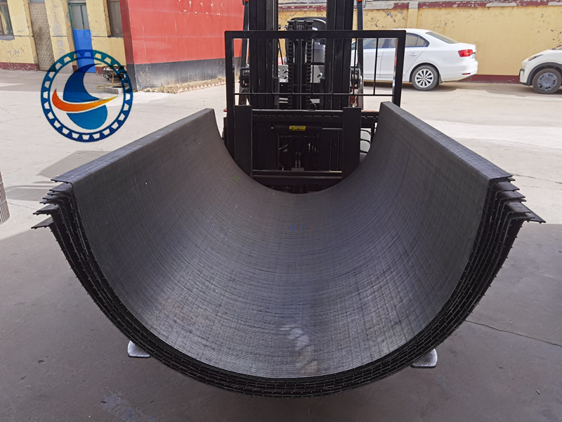 Low Carbon Wedge Wire Arc Screen Filter for Waste Water Treatment