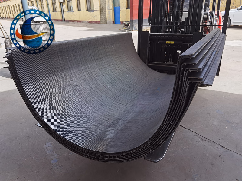 Low Carbon Wedge Wire Arc Screen Filter for Waste Water Treatment