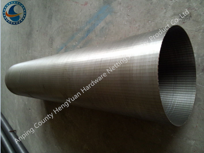 Professional Wedge Wire Mesh Non - Clogging Stainless Steel / LLG Material