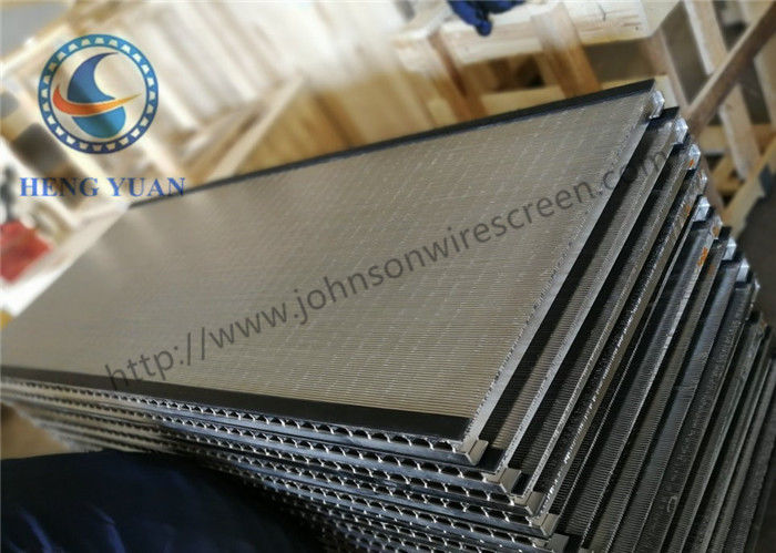 Professional Johnson Wedge Wire Filter Elements 36mm Thickness Customezied