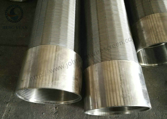 Non Clogging SS304 Wedge Wire Screen Filter For Rotating Fine Grid Filters