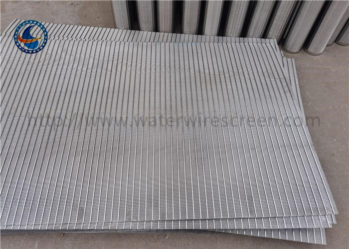 Filter Johnson 304 Wedge Wire Screen Panels Stainless Steel Sieve Bend Screen