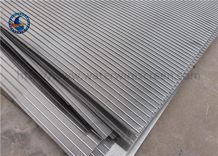 321 Stainless Steel Wedge Wire Screen Panels For Filtering And Grain Drying