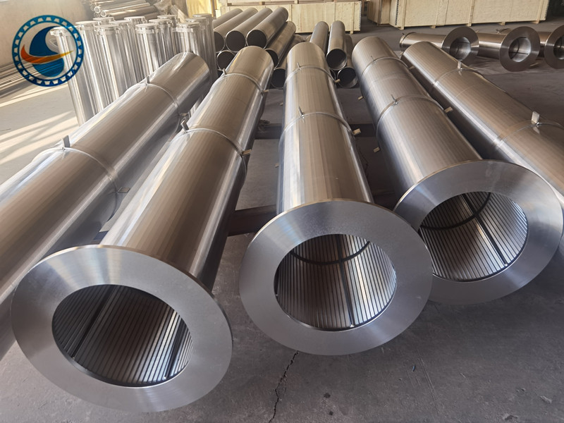 Stainless Steel Vee Profile Wedge Wire Mesh Pipe Well Screen For Water
