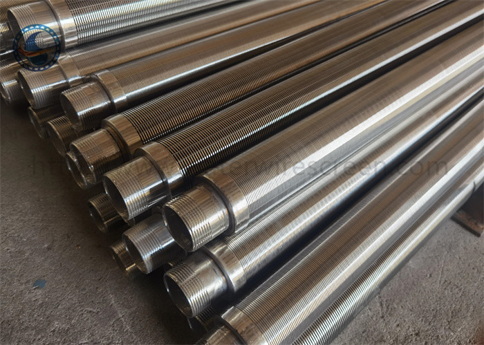 25-3200 Micron Din Profile Wire Johnson Screen Pipe For Industrial Filtering Solutions