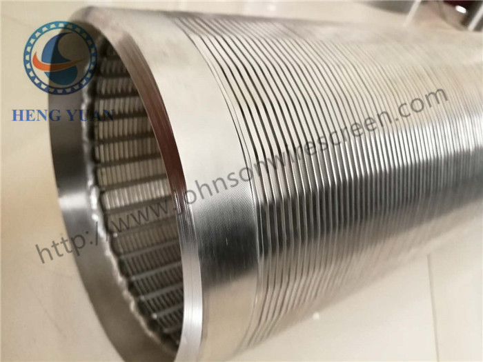 Stainless Steel Continuous Slot Johnson Screens for Wells