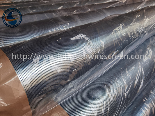 Non Magnetic Stainless Steel Water Well Screen Continuous Slot For Sand Control