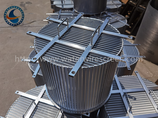 Reverse Wire Wedge Screen Filter Support Profile Stainless Steel 304