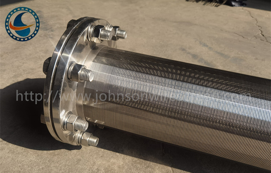 Dn 100 Wedge Wire Screen Pipe Stainless Steel 304 For Filtration