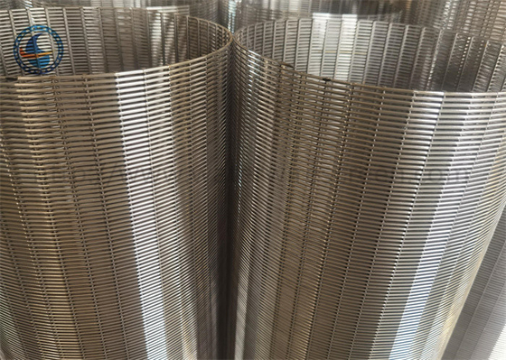 25 - 1027 mm Diameter Water Well Wire Wrapped Screen For Sand FIlter