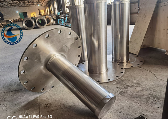 Non Rusting  6inch Wedge Wire Screen Pipe Stainless Steel SS316L For Filtration