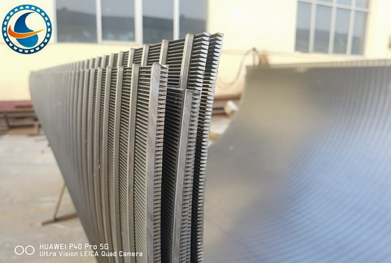 Oem Stainless Steel 304 Wedge Wire Sieve Plate 0.5mm Slot Opening