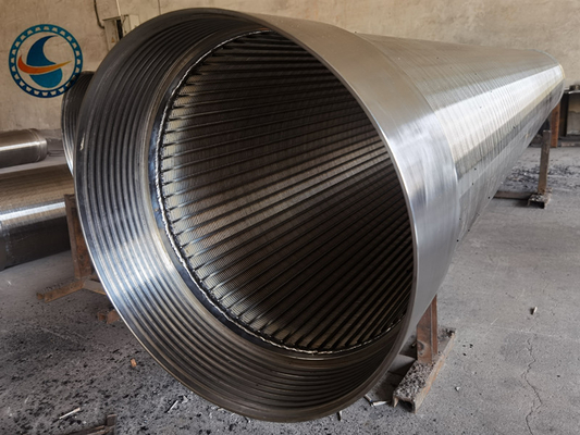 SS304 Slot 40 Continuous Slot Wire Wrapped Screen For Sand Control