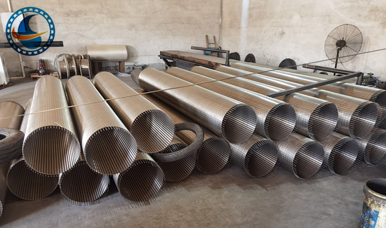 Long Lifetime Stainless Steel Slot 30 Johnson Type Oil Well Screen