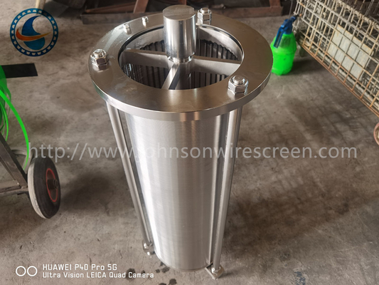 Enhanced Filtration V Wire Screen Filter With Precise Slot 100 Micron