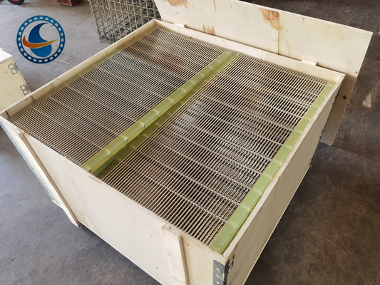 Stainless Steel 304 Slot 1.7mm Wedge Wire Screen Panel For Food Filtration