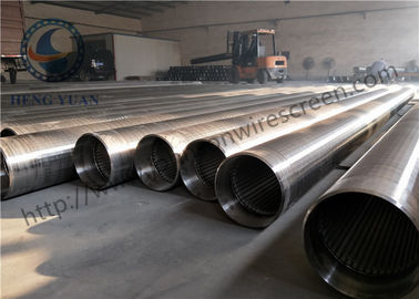 304 Grade Johnson Stainless Steel Well Screens For Waste Water Treatment