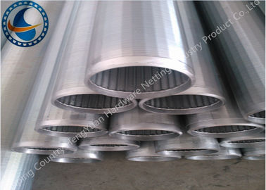 Waste Water Treatment Johnson Wedge Wire Screen With Point Welding Technique