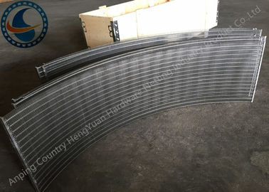 Metal Frame Parabolic Screen Filter With ISO Certificate High Strength