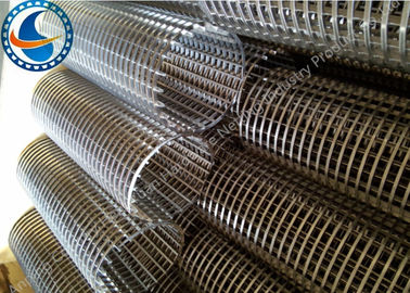 Professional 3mm Slotted Wedge Wire Mesh Large Open Area Corrosion Resistance