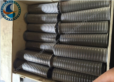 Reverse Industrial Wedge Wire Screen , From Inside To Outside Filter Type