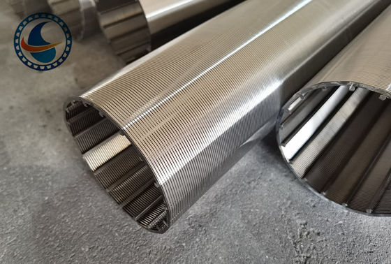 SS316L 300μm Wedge Wire Screen Mesh For Wastewater Treatment