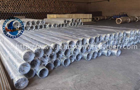 219mm Stainless Steel Johnson Water Well Screen 1.0mm Slot